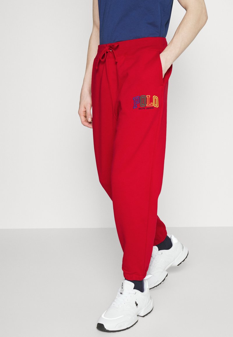 Polo Ralph Lauren ATHLETIC Tracksuit bottoms red/dark red Zalando.ie