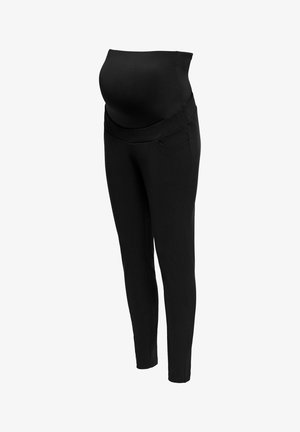 ONLY MATERNITY, OLMGABBI O/B SKINNY PANT WVN - Κολάν - Παντελόνια - black