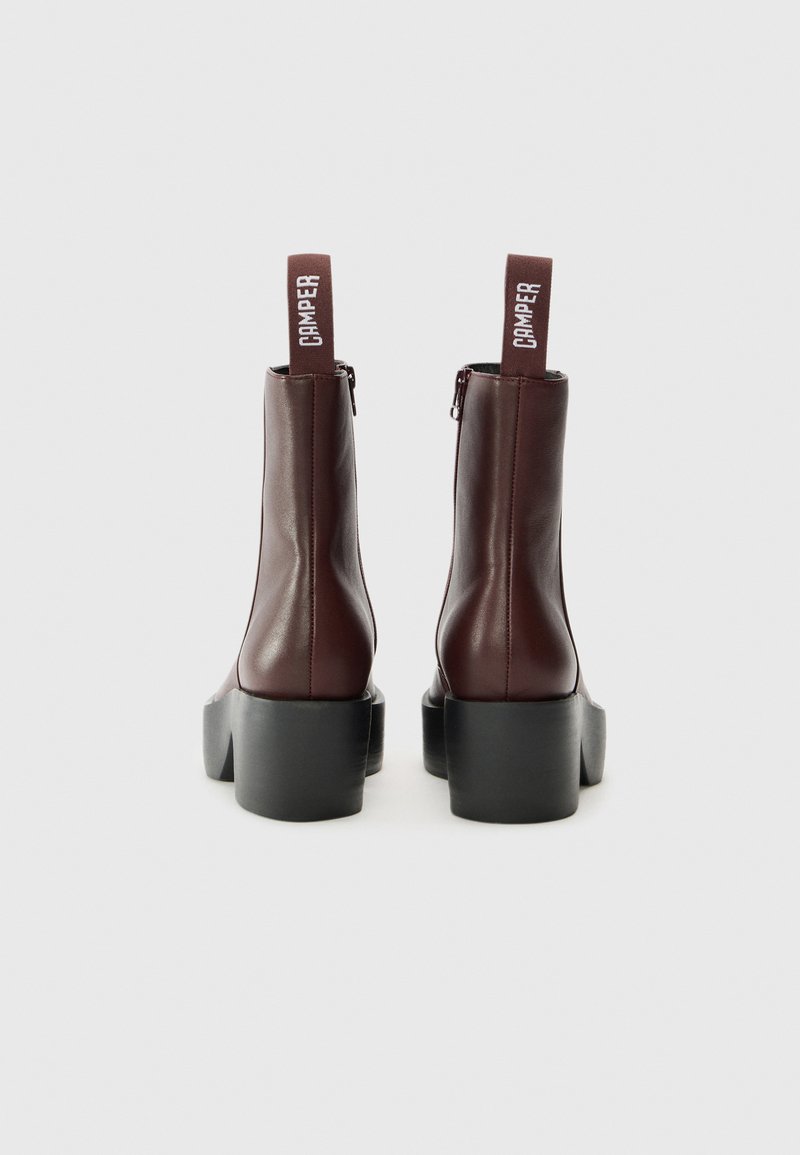 Camper BILLIE - Plateaustiefelette - ultrasoft beizos/billie black