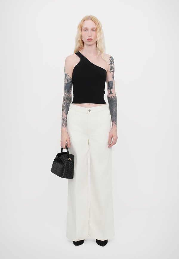 Wide Leg - ecru wash3