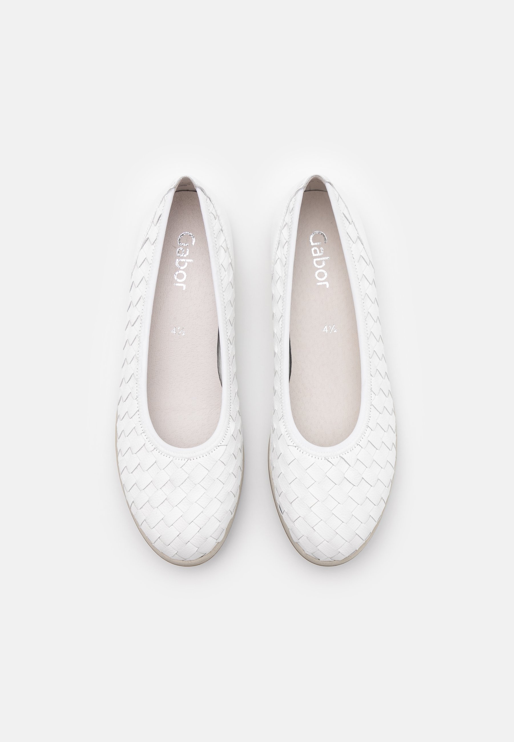 Gabor Ballerina's - weiß/wit - Zalando.nl