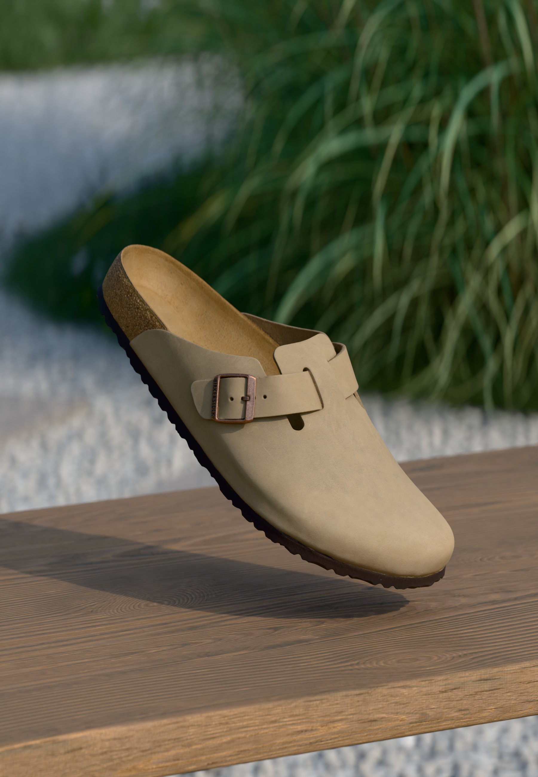 Birkenstock BOSTON UNISEX - Klapki płaskie/brązowy - Zalando.pl