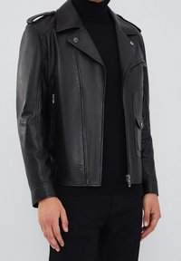 Derimod Giacca di pelle - black