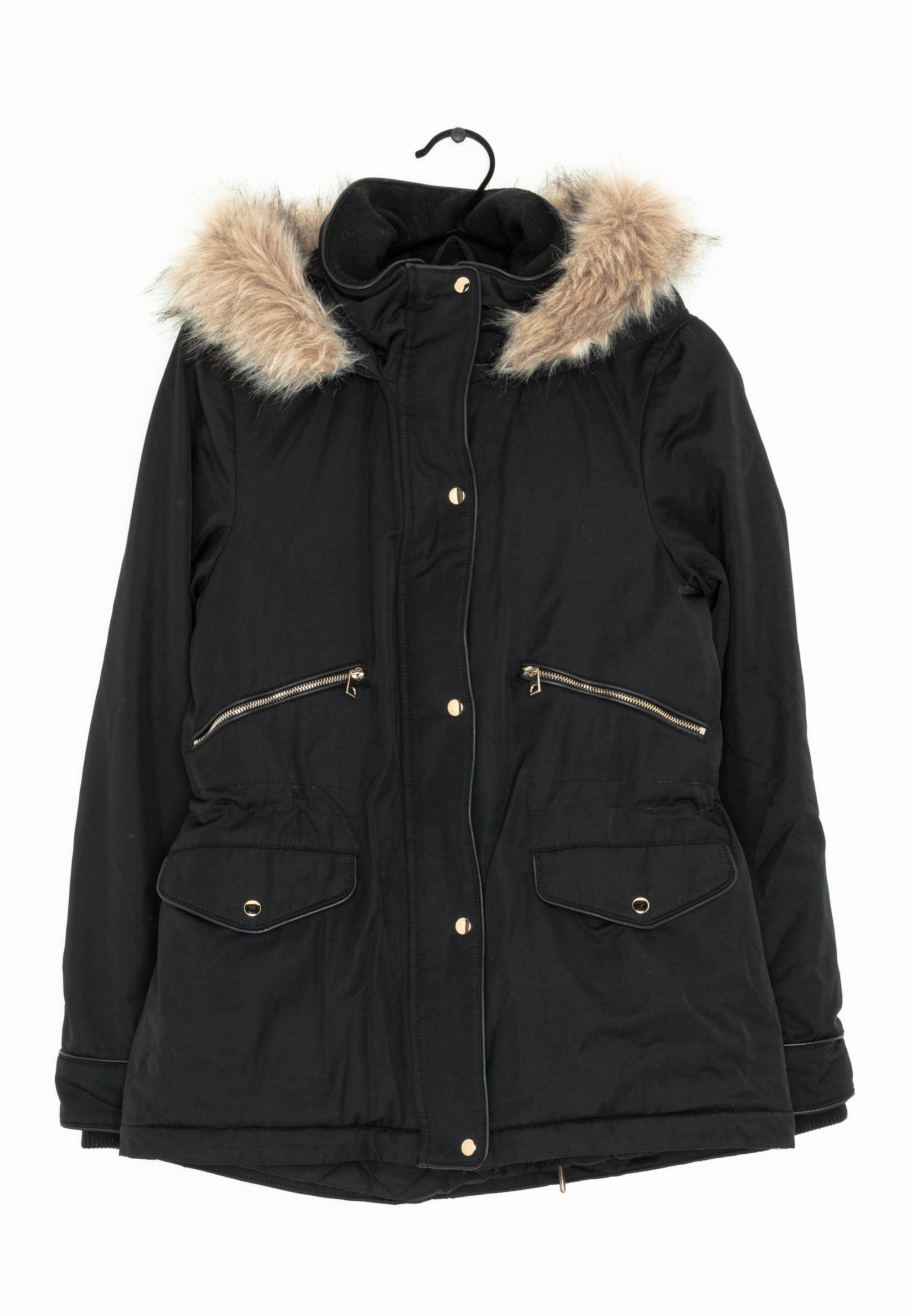 Zara Veste d'hiver black/noir (Seconde main) ZALANDO