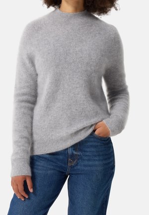 CASH-MERE, Pullover - light grey