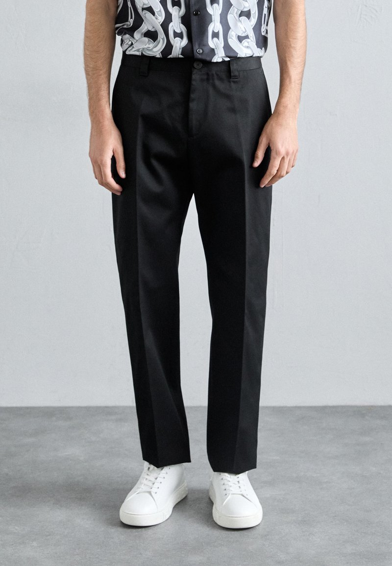 Versace INFORMAL PANT  - Trousers - black