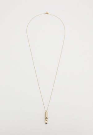 WHISTLE PENDANT - Necklace - gold-coloured
