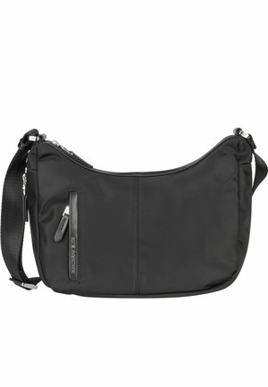 HUNTER MEDIUM HOBO - Borsa a tracolla - black