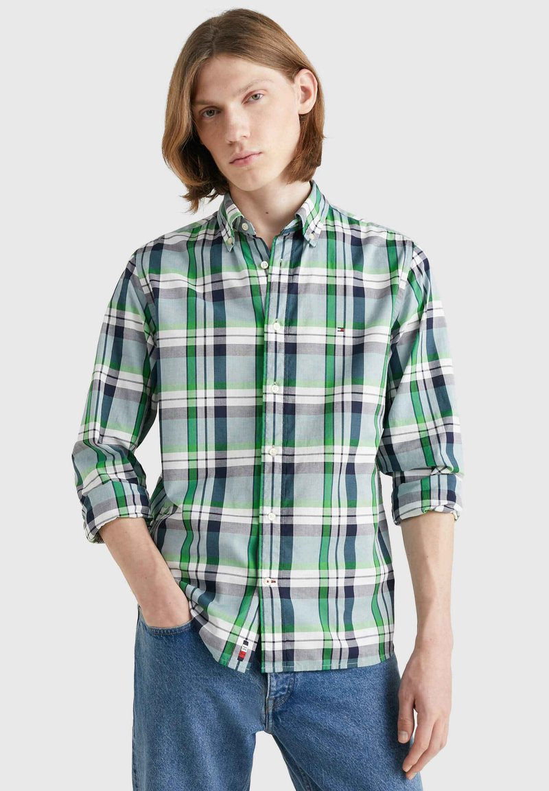 Tommy Hilfiger TARTAN RF Shirt frosted green multi/green Zalando