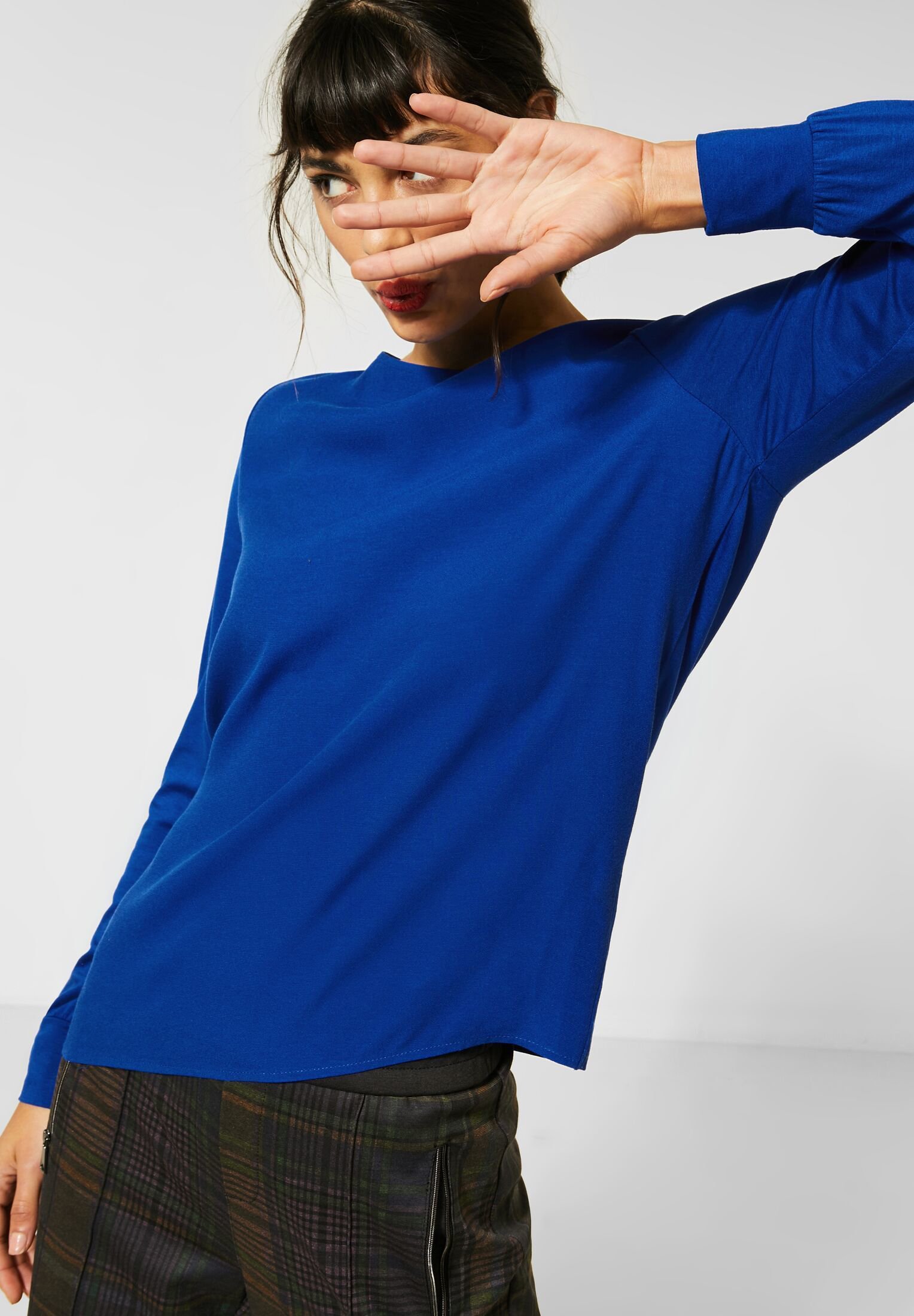 Street One Blouse blauBlauw Zalando.nl Street One Trui blauBlauw Zalando.nl