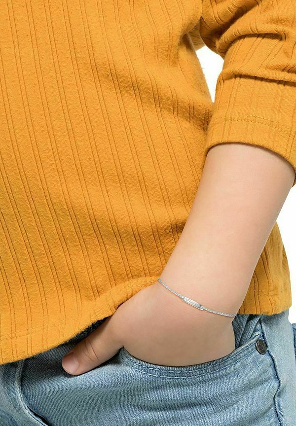 I LOVE YOU IDENT - Armband - silberfarben