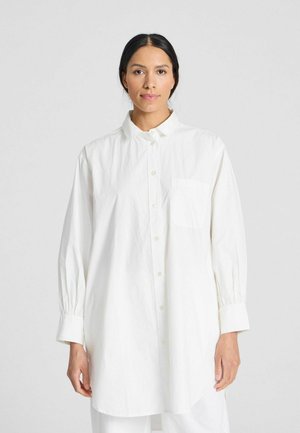 Isabel poplin - Pogājama blūze - whisper white