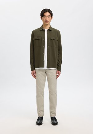 Selected, SLIM NEW MILES FLEX PANT NOOS - Chino - moonstruck