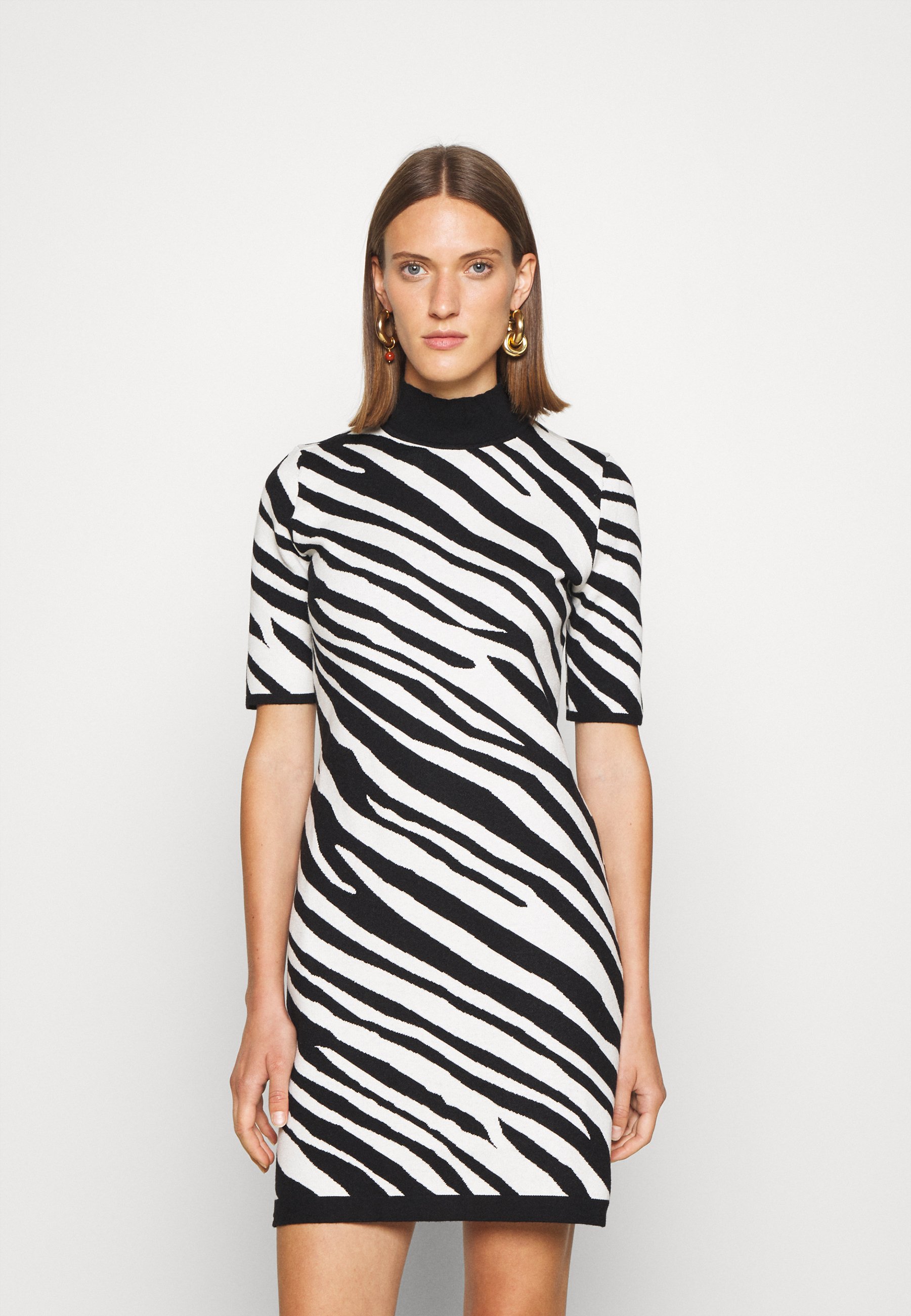 jacquard jumper dress