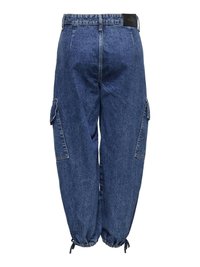 ONLY HIGH WAIST - Relaxed fit jeans - medium blue denim