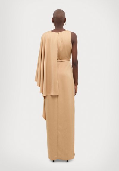 Halston RHIANNON GOWN - Proginė apranga - tan beige