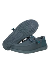 HEYDUDE WALLY FUNK MONO - SLIP-ON SCHUHE - Moccasins - dark slate