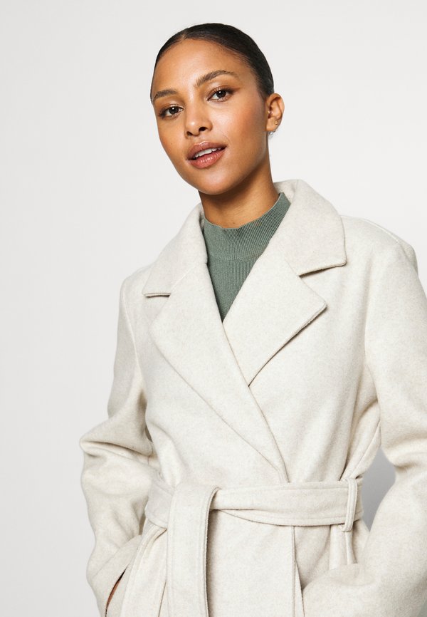 VMFORTUNEAYA LONG COAT - Classic coat - oatmeal melange2