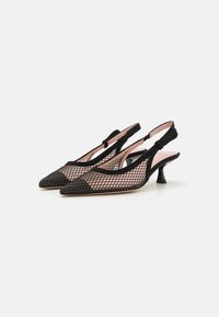 kate spade new york RILEY SLINGBACK KITTEN HEEL - Klasiski papēži - black
