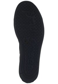 Schwarze Gummisohle mit einem strukturierten, erhöhten kreisförmigen Muster und der Prägung "Paul Green" auf der Oberfläche. Langlebige und flexible Bauweise.