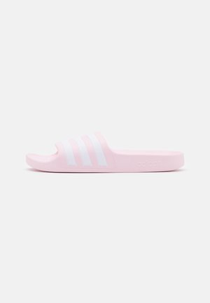 ADILETTE AQUA UNISEX - Sandály do bazénu - clear pink/footwear white