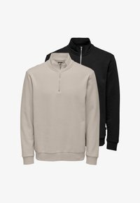 Niet geselecteerd, schwarz beige