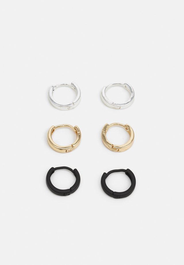 HOOPS 3 PACK - Orecchini - silver-coloured