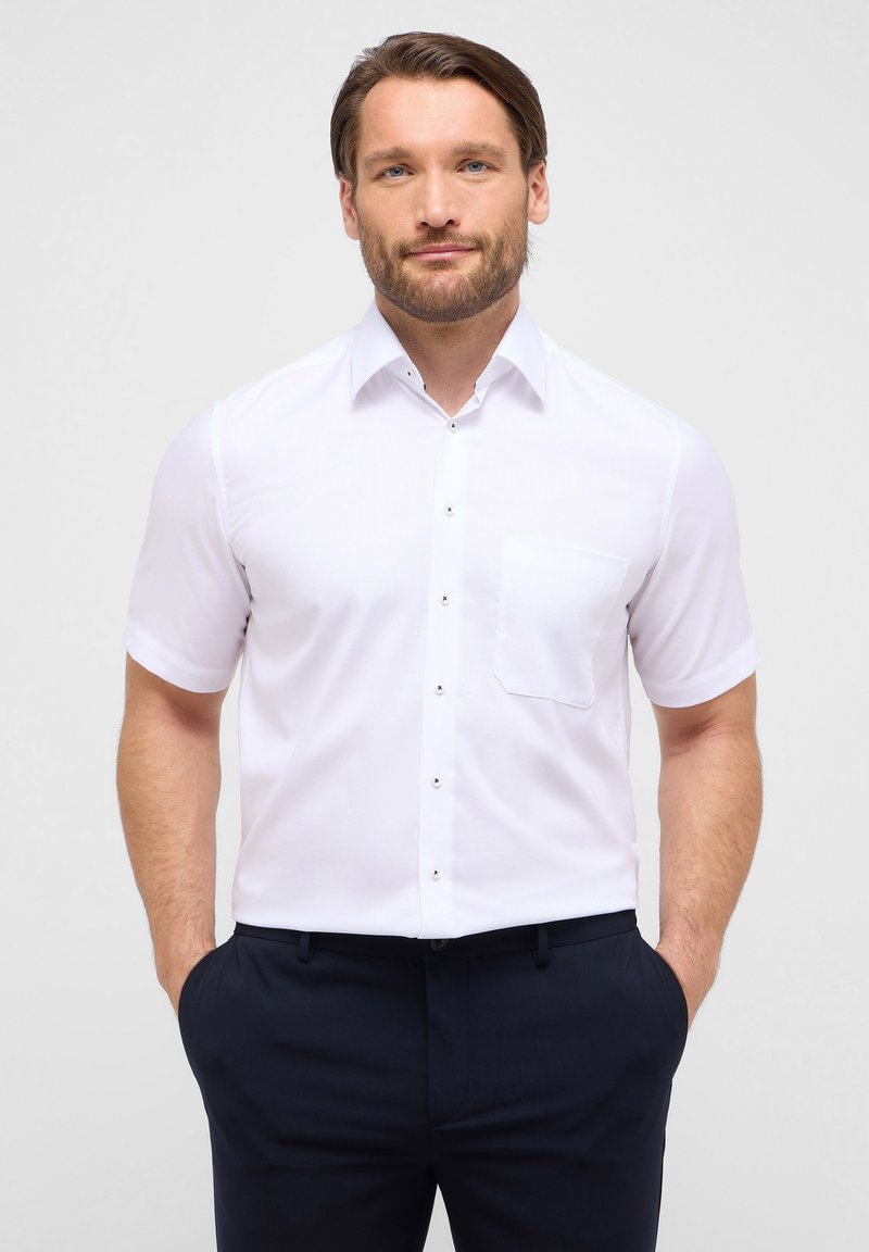 Eterna BAUMWOLLHEMD - COMFORT FIT - Overhemd - weiß