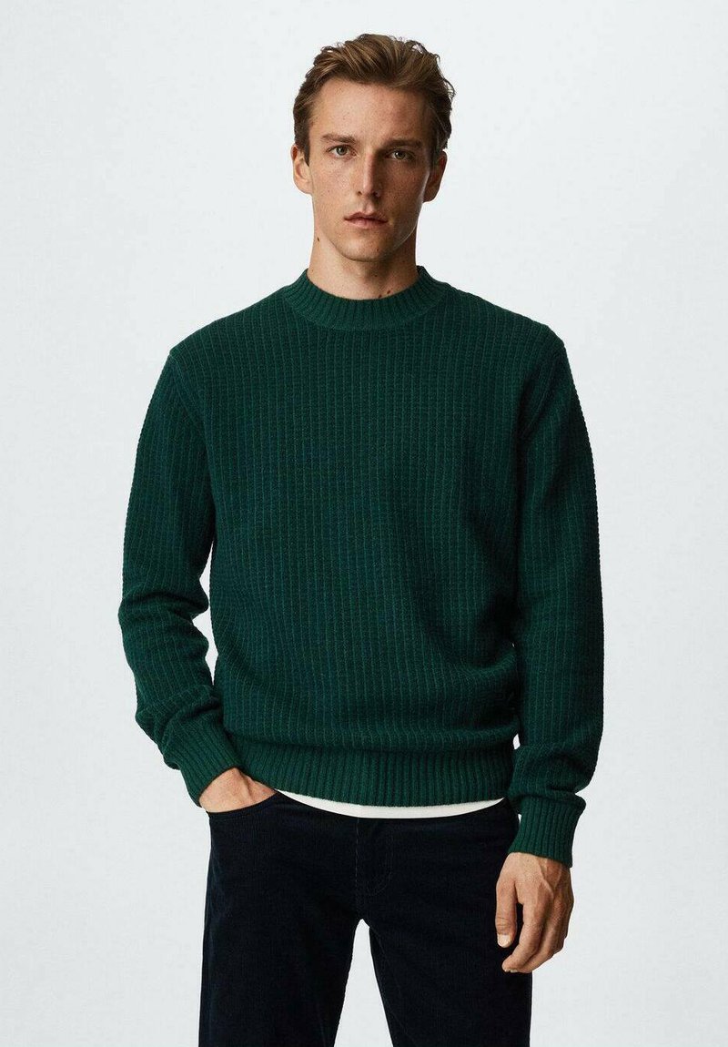 Mango MARC Jumper mørkegrøn/dark green Zalando.co.uk