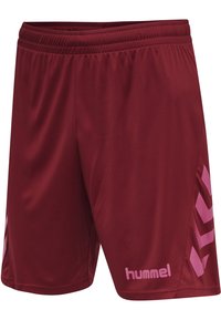 Hummel DUO SET - Shorts - raspberry sorbet/biking red