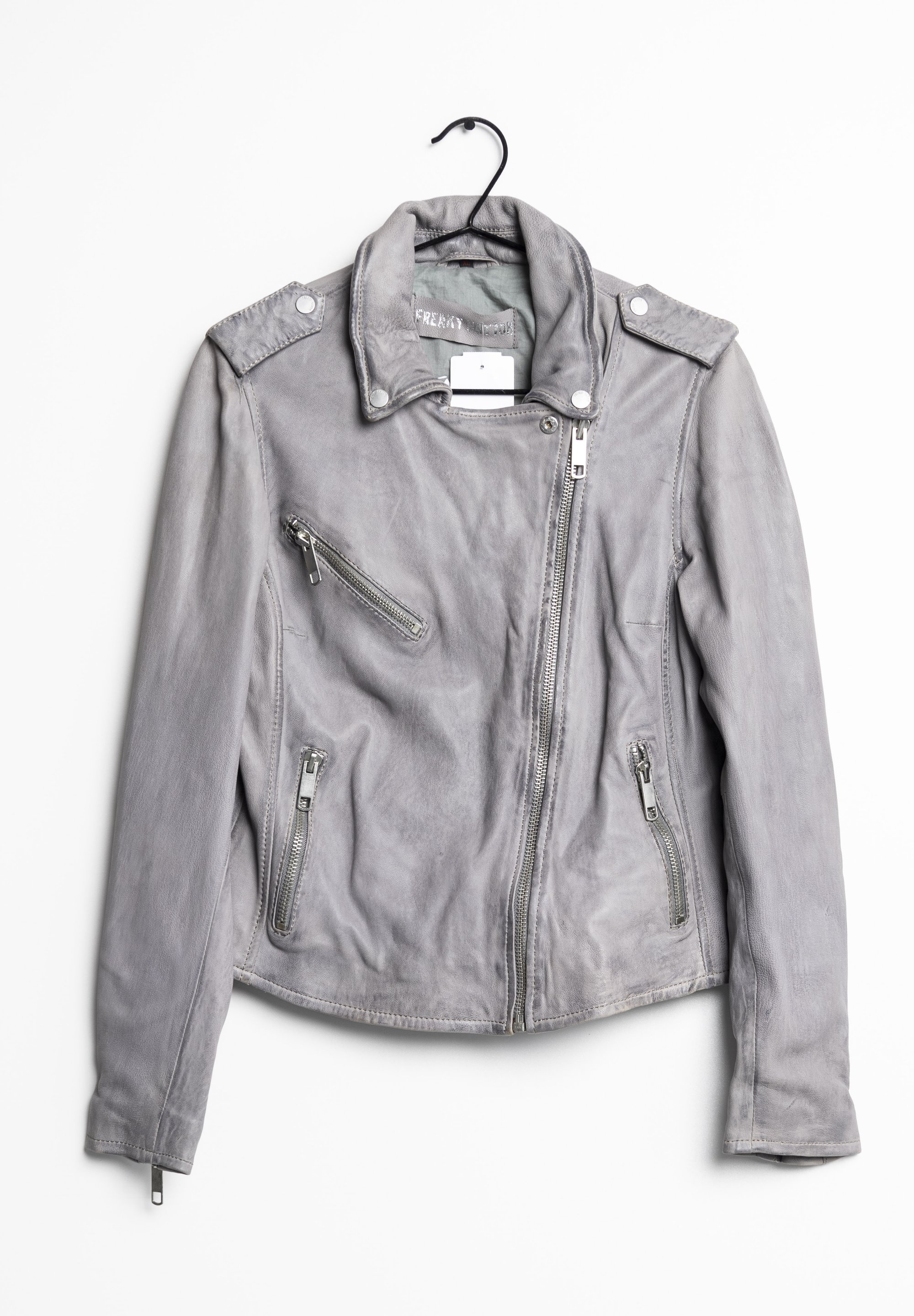 Jacket Damen Lederjacke Freaky Nation Zalando Graue Bomberjacke