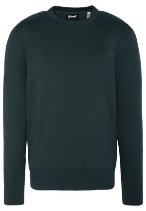 Schott Pullover - vert foncé