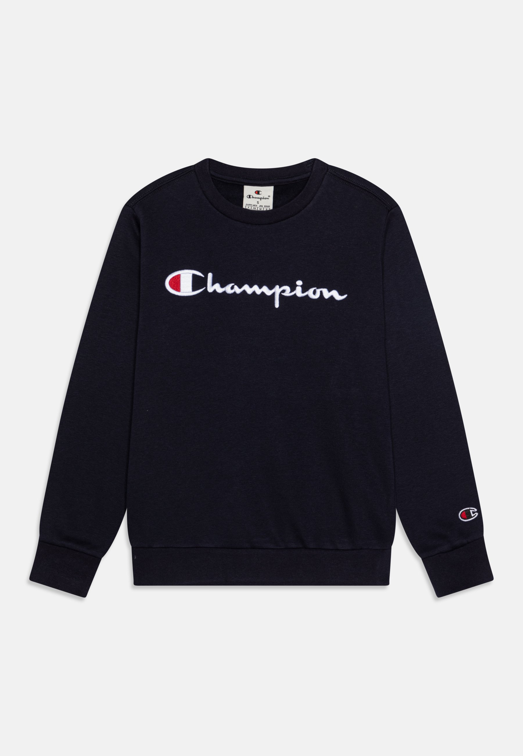 Champion ICONS CREWNECK CONTRAST LOGO UNISEX Sweatshirt new