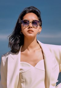 Victoria Hyde UNA - Sluneční brýle - schildpatt
