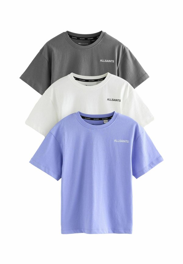 REGULAR FIT - LOGO CREW 3 PACK - T-Shirt basic