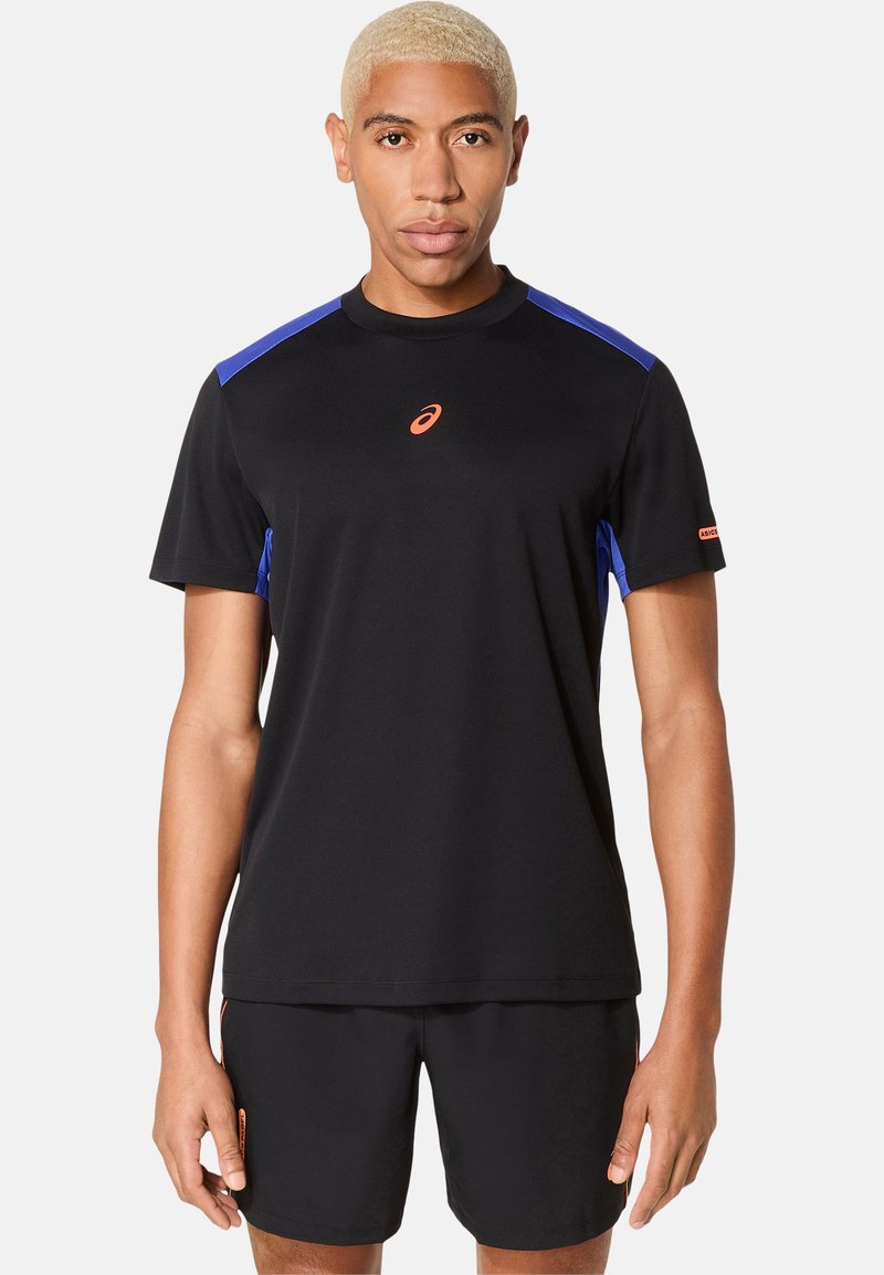 ASICS T-shirts print - black dark