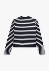 Koton STRIPED - Strickjacke - dark blue