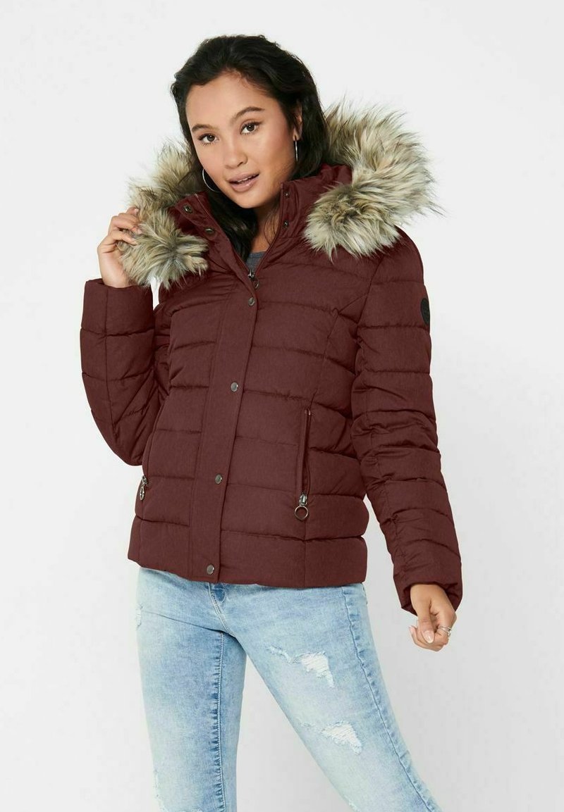 Damen Leichte Jacken | ONLY Winterjacke merlot/bordeaux - XM02674 Damen Leichte Jacken | ONLY Winterjacke merlot/bordeaux - XM02674