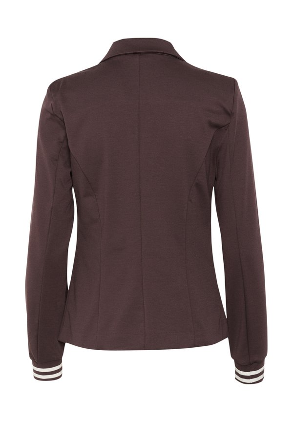 KINNIE - Blazer - fudge chalk stripe3