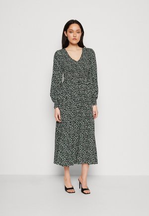 YAS YASDITSY V NECK SMOCK DRESS - Φόρεμα ημέρας - black