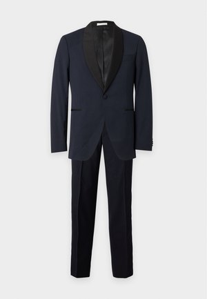 Michael Kors, TUXEDO SHAWL SET - Jakkesæt - navy