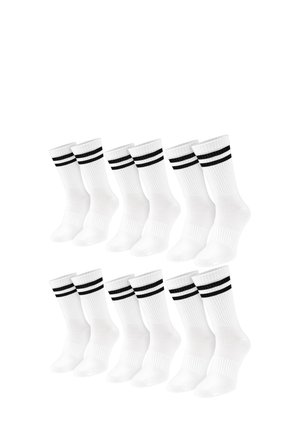 6 PACK - Socks - weiß