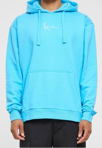 Karl Kani Jersey con capucha - light blue