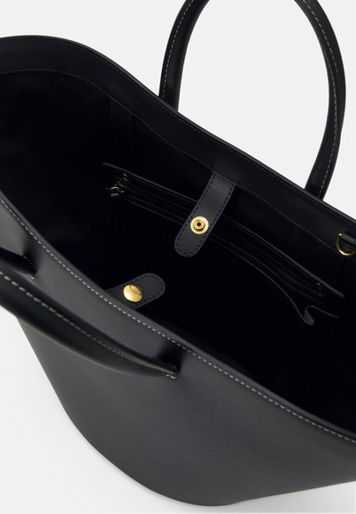 Liffner OPEN TULIP TOTE MEDIUM - Borsa a mano - black