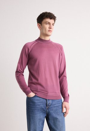 BARCEL - Strikkegenser - bright purple