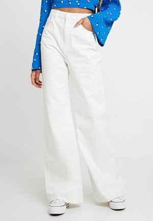 Jean bootcut - white