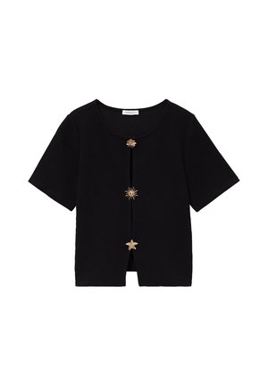 Cache Cache, CACHE CACHE CACHE CACHE KURZ GESCHNITTENE STRICKJACKE - Strickjacke - noir