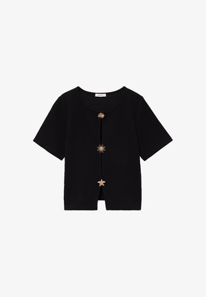 Cache Cache, CACHE CACHE CACHE CACHE KURZ GESCHNITTENE STRICKJACKE - Strickjacke - noir