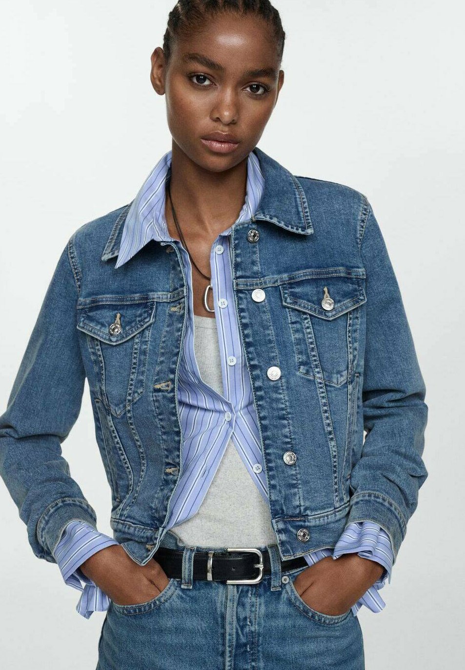 Ropa Chaquetas De Jeans Mujer Falabella Chaqueta Denim Chaquetas