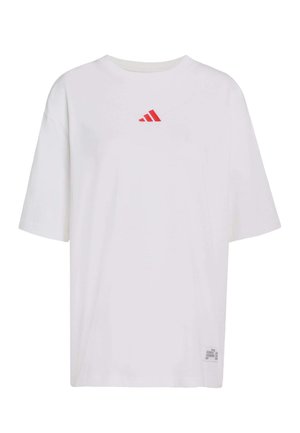 adidas Sportswear Printtipaita - white pure ruby
